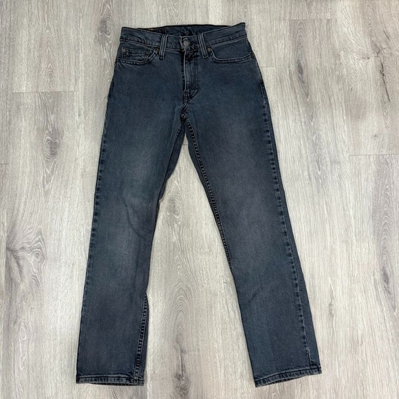 Levi's Men's 511 Slim Fit Jeans W28 L30 Blue Dark Wash Denim - Picture 1 of 6